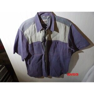 Marc Daniels‎ Red Eye Shirt Mens Size XL  Shirt Short Sleeve Cotton